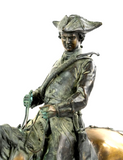 Antique Sculpture, Bronze, Pierre-Jules Mene 'The Huntsman', Statue, 1800s!! - Old Europe Antique Home Furnishings