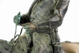 Antique Sculpture, Bronze, Pierre-Jules Mene 'The Huntsman', Statue, 1800s!! - Old Europe Antique Home Furnishings