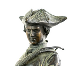 Antique Sculpture, Bronze, Pierre-Jules Mene 'The Huntsman', Statue, 1800s!! - Old Europe Antique Home Furnishings