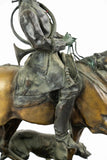 Antique Sculpture, Bronze, Pierre-Jules Mene 'The Huntsman', Statue, 1800s!! - Old Europe Antique Home Furnishings