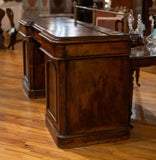 Antique Sideboard, English, Mahogany, Pedestal Sideboard, Drawers, 1800s!! - Old Europe Antique Home Furnishings