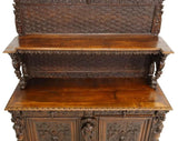 Antique Sideboard, French Renaissance Revival, Carved, 19th C., 1800s!! - Old Europe Antique Home Furnishings