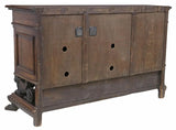Antique Sideboard, Italian Renaissance Revival, Walnut, Figural Supports, 1800s - Old Europe Antique Home Furnishings