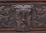 Antique Sideboard, Monumental, English Gothic, Elizabethan Revival, Carved Oak!!