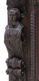 Antique Sideboard, Monumental, English Gothic, Elizabethan Revival, Carved Oak!!