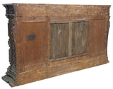 Antique Sideboard, Renaissance Revival Style, Carved, Walnut, 108.5 Ins .L!! - Old Europe Antique Home Furnishings