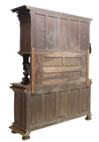 Antique Sideboard, Signed, Chaput, French Ren Revival, Well-Carved Walnut, 1800s!! - Old Europe Antique Home Furnishings