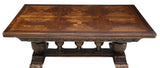 Antique Table, Draw Leaf, Renaissance Revival, Extension, Carved, Oak, E. 1900s - Old Europe Antique Home Furnishings