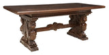 Antique Table, Fine Italian Renaissance Revival, Walnut, Carved, Early 1900's! - Old Europe Antique Home Furnishings