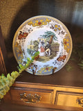 Antique Transferware Ceramic Dishes, Various Detailed Scenes, Set of 8!