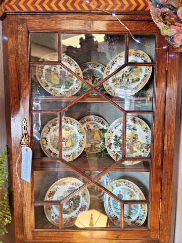 Antique Transferware Ceramic Dishes, Various Detailed Scenes, Set of 8!