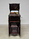 Antique Victrola, Victor Talking Machine, VV-XVII, Mahogany Cabinet, E. 1900s!