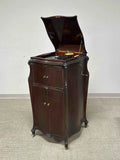 Antique Victrola, Victor Talking Machine, VV-XVII, Mahogany Cabinet, E. 1900s!