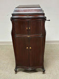 Antique Victrola, Victor Talking Machine, VV-XVII, Mahogany Cabinet, E. 1900s!