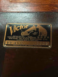 Antique Victrola, Victor Talking Machine, VV-XVII, Mahogany Cabinet, E. 1900s!