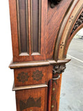 Antique Wood Panels, Large, Palace Antique Gothic, Backdrop, Vintage / Antique! - Old Europe Antique Home Furnishings
