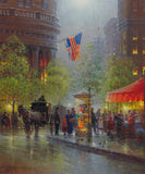 Art Print, G. Harvey, Framed, "A Breakfast Out", AP, Lithograph, signed, 93/250 - Old Europe Antique Home Furnishings