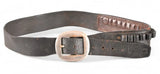 Belt, Gun, Otto F. Ernst, Wyoming, Marked Scarce, Black Gun Belt! - Old Europe Antique Home Furnishings
