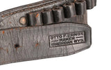 Belt, Gun, Otto F. Ernst, Wyoming, Marked Scarce, Black Gun Belt! - Old Europe Antique Home Furnishings