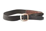 Belt, Gun, Otto F. Ernst, Wyoming, Marked Scarce, Black Gun Belt! - Old Europe Antique Home Furnishings