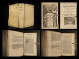 Book, 1684 Dutch, Council of Trent Cath. Chu. Pope Pius IV, Julius III Antwerp!