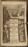 Book, 1684 Dutch, Council of Trent Cath. Chu. Pope Pius IV, Julius III Antwerp!