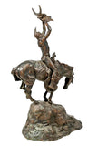 Bronze Sculpture, After Buck McCain, "Prayer to the Healing Spirit", 33.5" H!