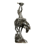 Bronze Sculpture, Signed, McCain, "The Prayer to the Healing Spirit", Horse,1988 - Old Europe Antique Home Furnishings