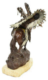 Bronze Sculpture, Carl Kauba (1865-1922), "How Kowla", Cold Painted, Amazing!!! - Old Europe Antique Home Furnishings