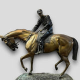 Bronze Statue, Vintage "Winner Circle" by Isidore Bonheur (Belgium, 1827-1901)!! - Old Europe Antique Home Furnishings