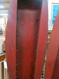 Cabinet, Display, Egyptian Mummy Case, Full-Size, Decorative, 14 Shelves!