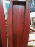 Cabinet, Display, Egyptian Mummy Case, Full-Size, Decorative, 14 Shelves!
