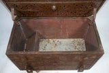 Chest, Trunk, Strongbox, Iron Clad, Lock Box w/ Key, Wild West Sty, 39.5", 1700