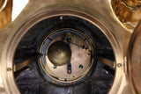 Clock, Dore, & Candelabra, Louis XV Style, Bronze, Gold, Mantel, Set of 3!