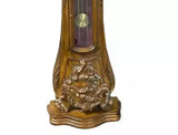 Clock, Vintage, European, Hand Carved, Walnut Grandfather Clock, 20th C.!