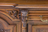 Double Buffet, Renaissance Style, Carved. Wood, Walnut, Vintage / Antique!! - Old Europe Antique Home Furnishings