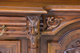 Double Buffet, Renaissance Style, Carved. Wood, Walnut, Vintage / Antique!! - Old Europe Antique Home Furnishings