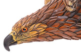 Eagle Sculpture, Gunther Granget, (D.2010) For Anri Carved, Wildlife , 16" H!! - Old Europe Antique Home Furnishings