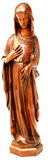 Madonna Figure, Large, French, Carved Wood, Home Decor, 42"H, Vintage / Antique! - Old Europe Antique Home Furnishings