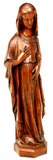 Madonna Figure, Large, French, Carved Wood, Home Decor, 42"H, Vintage / Antique! - Old Europe Antique Home Furnishings