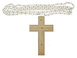 Necklace, Chain, Russian Orthodox, Priests Cross, Golden Metal, Anchor Link! - Old Europe Antique Home Furnishings