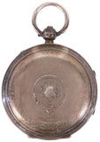 Pocket Watch, Sterling, ENG. J.G. Graves, In Georgian Miniature Clo. Case, 1800s - Old Europe Antique Home Furnishings