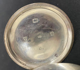 Pocket Watch, Sterling, ENG. J.G. Graves, In Georgian Miniature Clo. Case, 1800s - Old Europe Antique Home Furnishings
