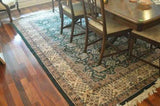 Rug, Large Area in Multiple Earth Tone Colors, Beautiful Dining, Living Room Rug