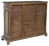 Server / Cabinet, Italian Renai. Revival, Carved Walnut, Figural Panels, C 1890! - Old Europe Antique Home Furnishings