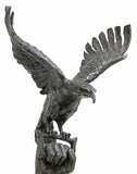 Bronze Sculpture, After Pierre Jules Mene, "Arab Falconer On Horseback'" 61.75"H!! - Old Europe Antique Home Furnishings