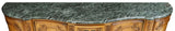 Sideboard, French Louis XV Style, Fruitwood, Marble Top,Shell, 111.5 l. 20th C.! - Old Europe Antique Home Furnishings