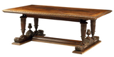 Antique Table, Dining, Renaissance Revival, Carved Wood, 19th C., 1800s!!