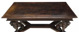 Table, Extension, Lions, Italian Renaissance Revival, Carved, Walnut, E. 1900s!!