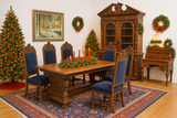 Chairs, Dining, (6) Munago (Attrib.) Amer. Renais. Revival, Carved, early 1900s! - Old Europe Antique Home Furnishings